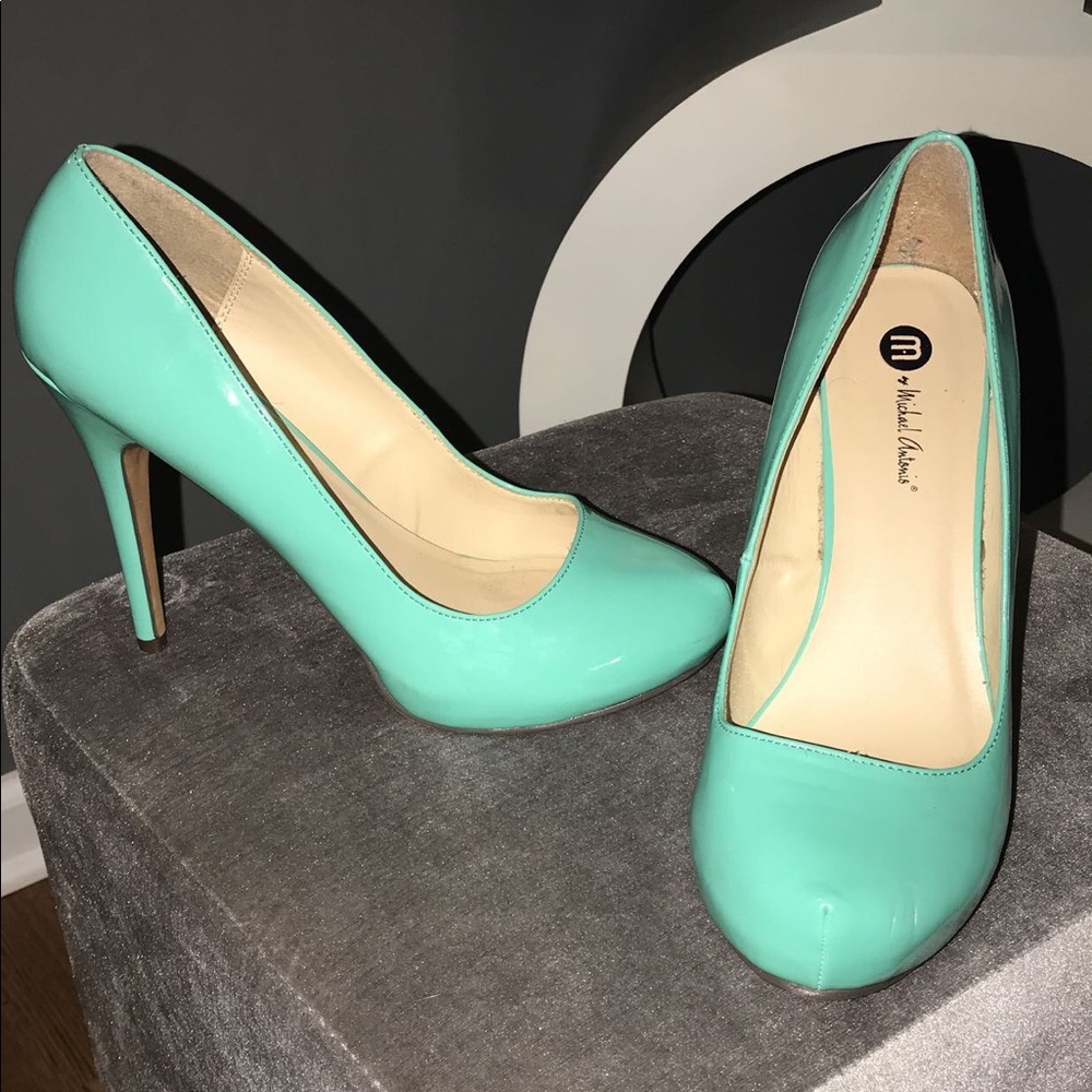 Mint pumps👠